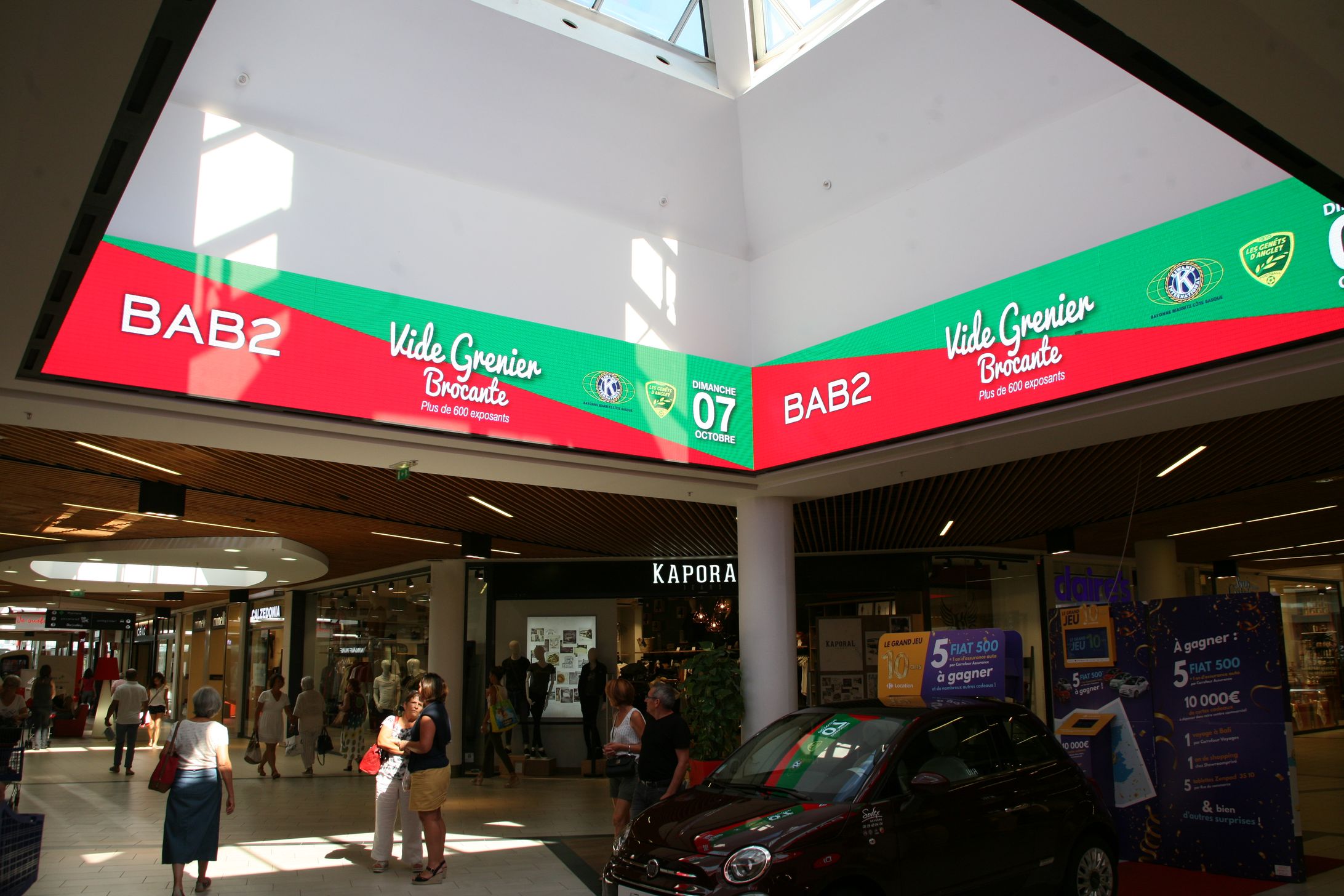 Publicité Galerie Carrefour BAB 2