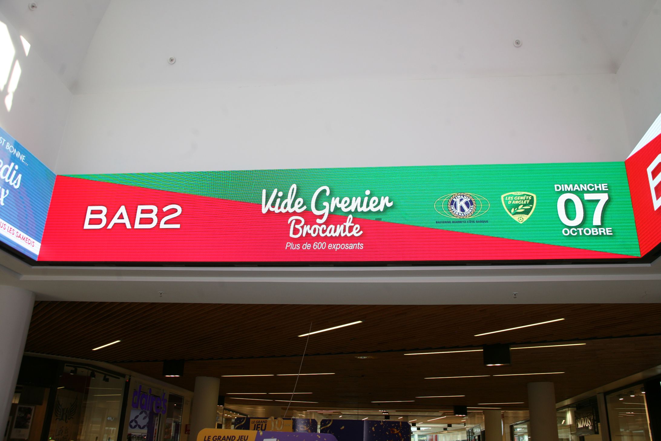 Publicité Galerie Carrefour BAB 2