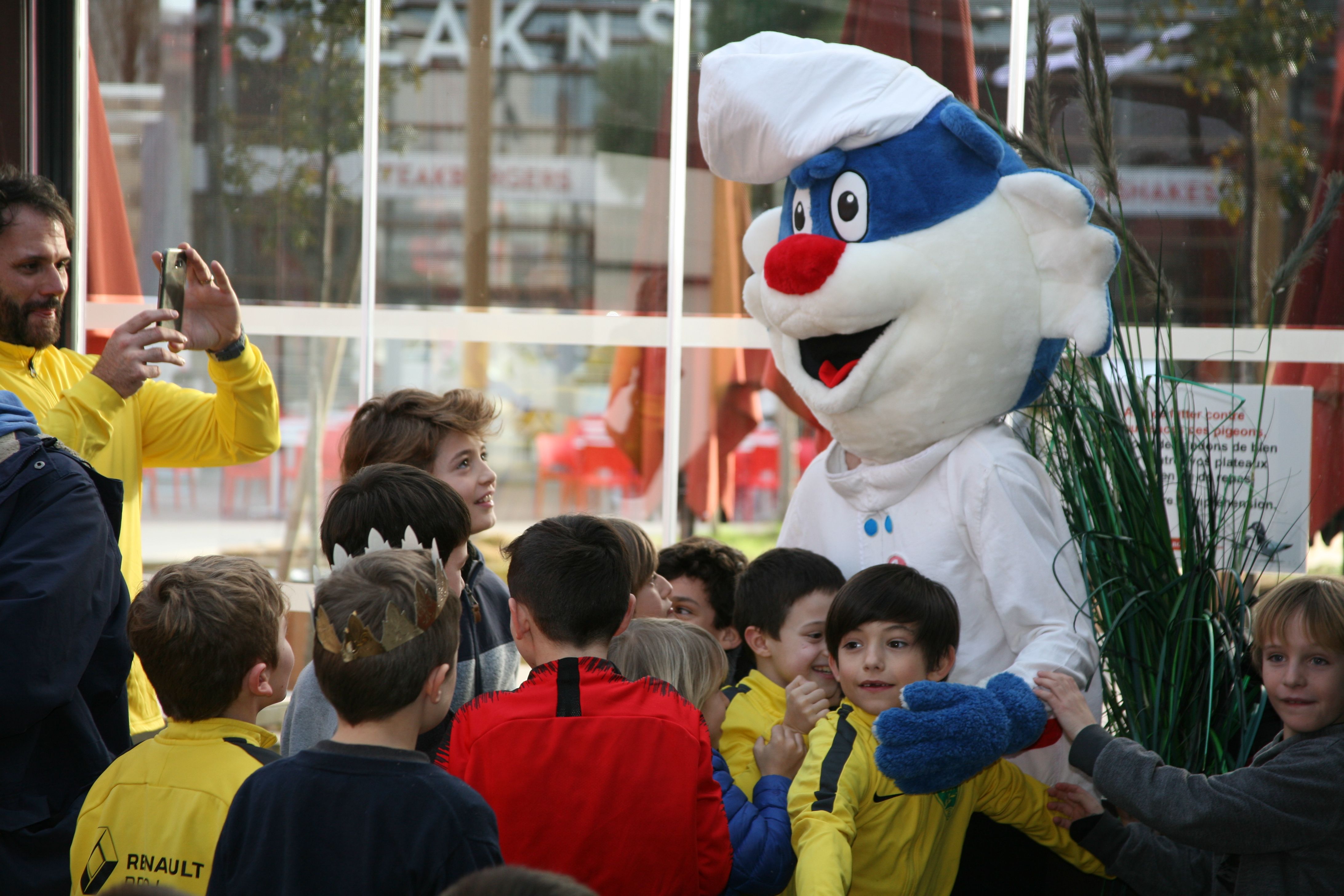 LES U9 ET U8 CHEZ FLUNCH ANGLET