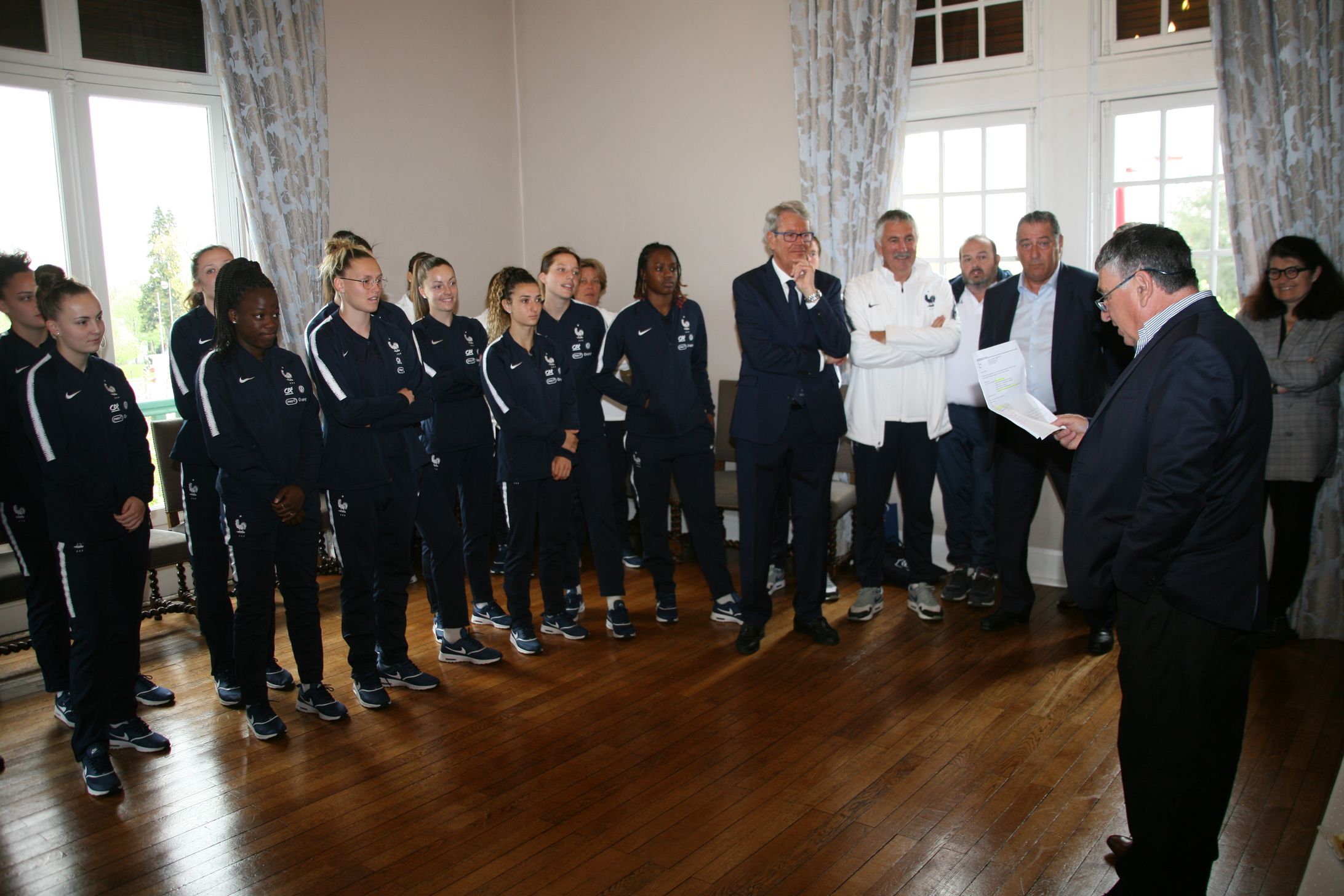 RÉCEPTION MAIRIE ANGLET - TOURNOI ELITE FÉMININ U19