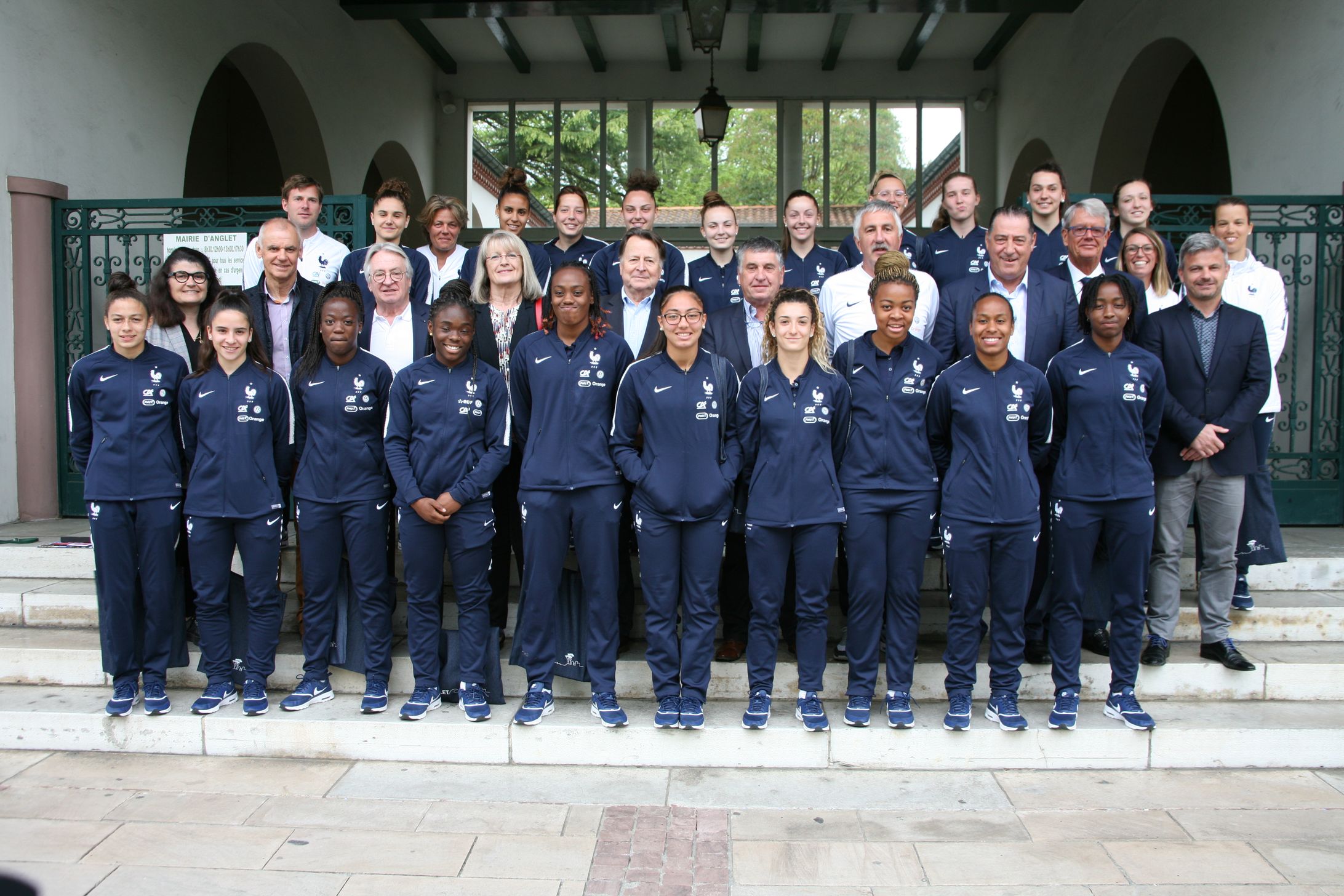 RÉCEPTION MAIRIE ANGLET - TOURNOI ELITE FÉMININ U19