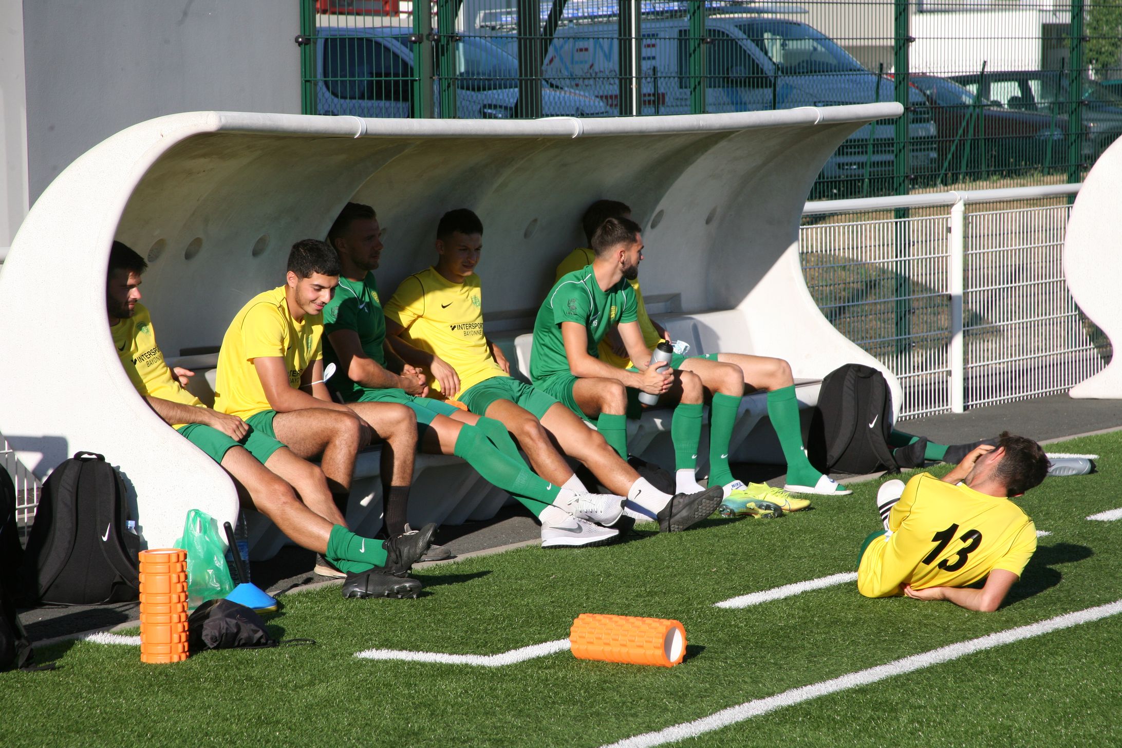 1ER MATCH AMICAL VS ST MONTOIS