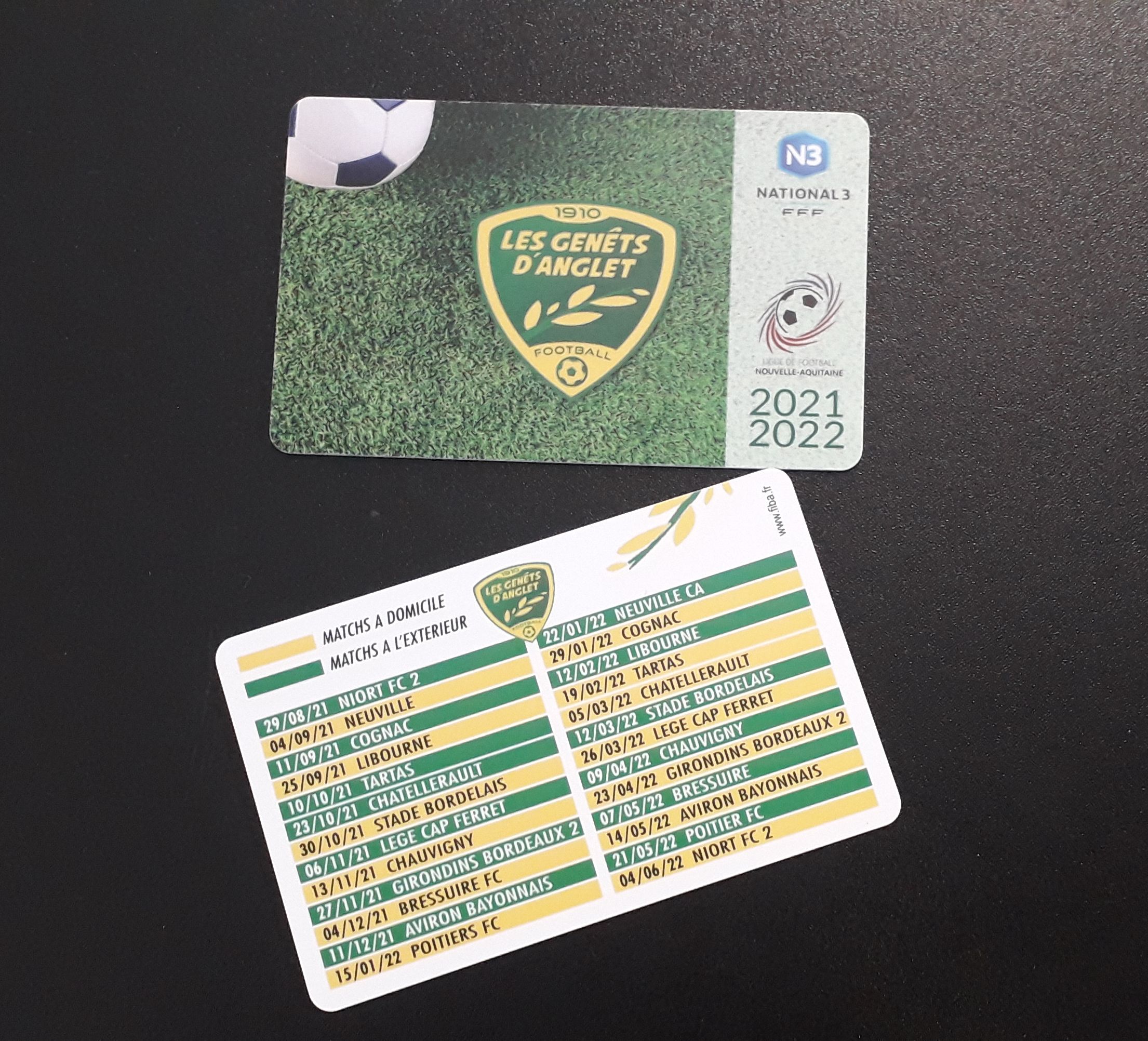 CARTE ABONNEMENT N3