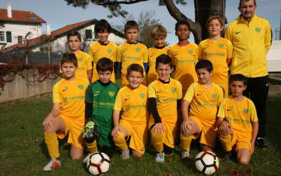 GOBBI OLIVIER AVEC SON EQUIPE U11