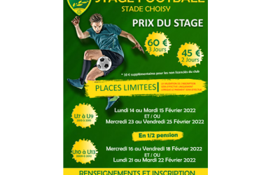 STAGE DE FOOTBALL - FEVRIER 2022